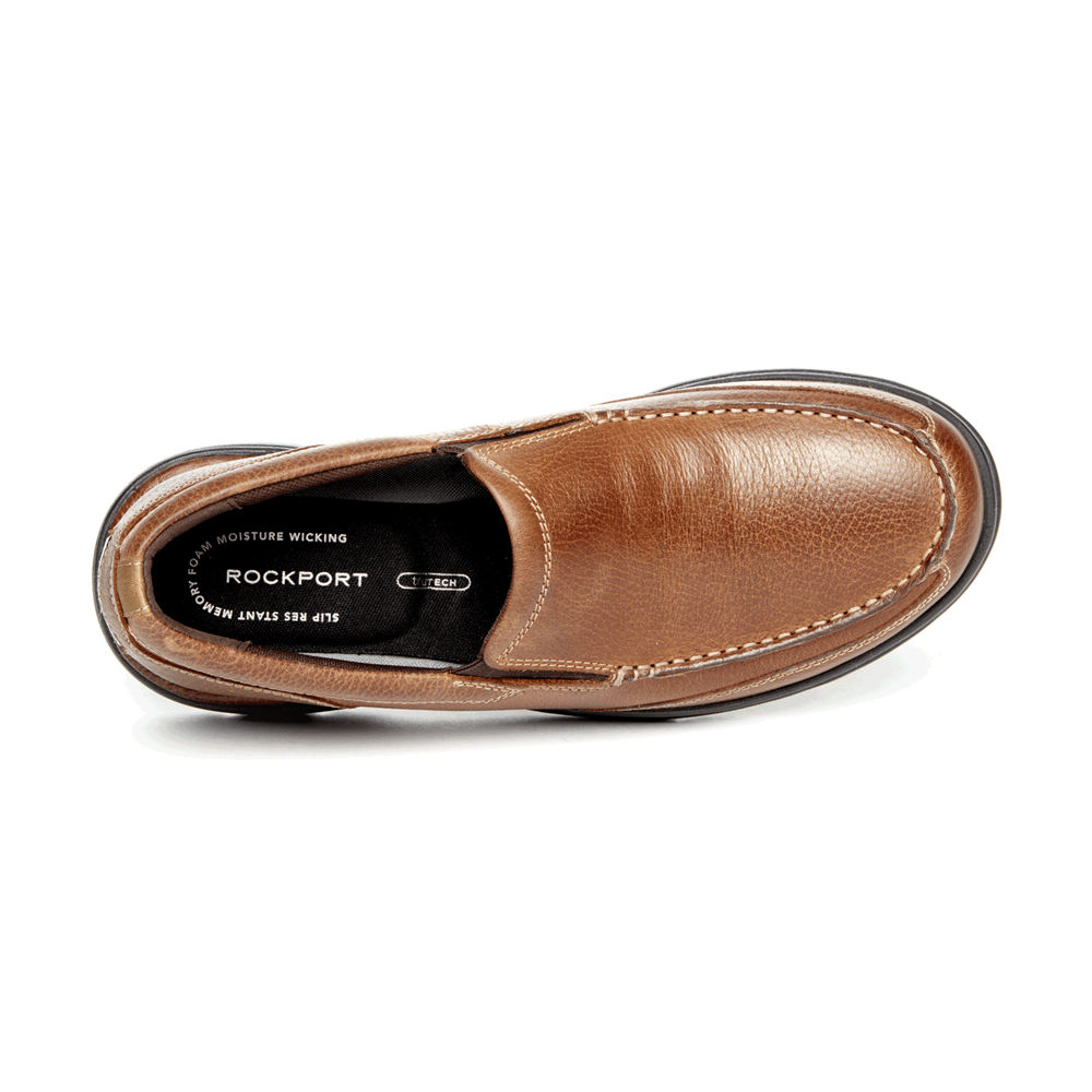 Slip-Ons Rockport Hombre Mexico - Prowalker Eureka Plus Marrom - PGLSO4203